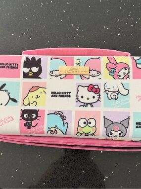 Sonic Pastel Multi-Character Wallet with Pink Trim